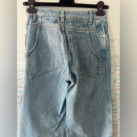 Eckhaus Latta Wide Leg Jeans SZ 25 - Picture 7 of 12